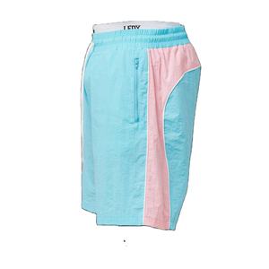 กางเกงชายหาดผ้าแคนวาสของผู้ชายกางเกงว่ายน้ำไนล่อนสีกรมท่าระบายอากาศได้ดีป้องกันความอับอายจาก2025 - Product Image 3