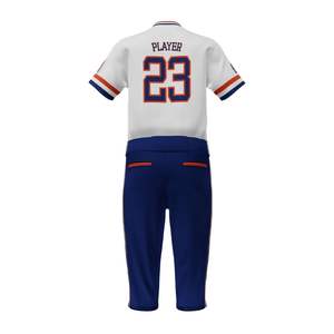 ชุดเครื่องแบบเบสบอลน้ำหนักเบาพิมพ์ลายเสื้อทีมโพลีเอสเตอร์ซับเหงื่อแห้งเร็วดีไซน์ตามสั่ง - Product Image 3