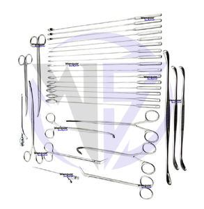 Colecistectomía básica Wenquar Juego quirúrgico 29 piezas Kit de instrumentos de cirugía General de acero inoxidable de alta calidad Herramientas médicas - Product Image 3