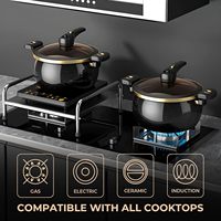 Ustensiles de cuisine polyvalents Nouvelle arrivée Micro autocuiseur antiadhésif en aluminium pour divers poêles