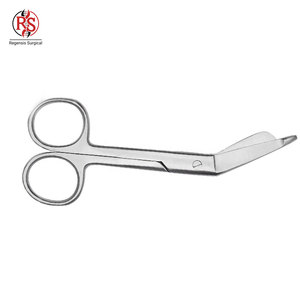 Tijeras para Vendas Lister con Punta Angulada, Tijeras de Seguridad para Vendas Lister, Instrumento Médico de Precisión para Cirugía - Product Image 6