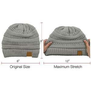 Gorro de Punto Jacquard Unisex de Color Sólido, Algodón/Lana, Transpirable y Cómodo, Ajustable, Estilo Casual, Alta Calidad, Nuevo Estilo - Product Image 6