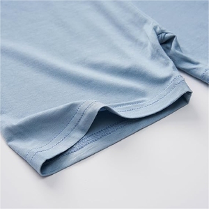Nuevo conjunto de camiseta y pantalones cortos de punto para hombre, calidad profesional, personalizado, 2 piezas, color azul cielo - Product Image 4