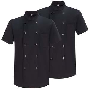 MISEMIYA Paquete de 2 Unidades - Chaqueta de Chef para Hombre - 6821 Hecho en Sri Lanka - Product Image 2