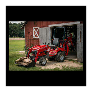 Tracteur utilitaire compact Massey Ferguson GC1725M de conception robuste adapté à la tonte des semis et au labour - Product Image 6