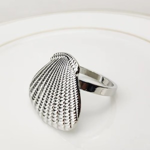 Servilletero con diseño de concha de mar, accesorio de Decoración de mesa elegante para el hogar, comedor, boda y fiesta, aspecto costero y vibrante con estilo - Product Image 4