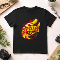 Camiseta Unisex de Manga Corta, Corte Regular, 210 g/m², 100% Algodón Jersey Premium, Estilo Casual, Estampado DTF, Número de Modelo, Talla 2XL