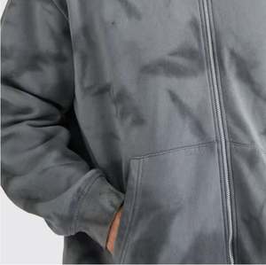 Nouveauté : Survêtement réversible pour homme, taille plus, écologique, coupe-vent, à capuche, lavage à l'acide, fermeture éclair, logo imprimé, uni, saison hivernale - Product Image 6