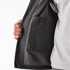 Approvisionnement d'usine direct hommes motard en cuir gilet haut Style toile matériel Logo décoration dernière conception respirant coupe-vent - Product Image 2