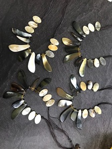 Collar de cuerno de búfalo de alta calidad, collar de cuerno Natural de Color ámbar miel, joyería de cuerno de búfalo para mujer, moda a precio barato - Product Image 2