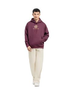 เสื้อฮู้ดสวมหัวคอตตอนฟลีซสำหรับผู้ชายสำหรับฤดูหนาวพิมพ์ลายและปักที่อบอุ่นผลิตในปากีสถาน - Product Image 3