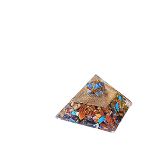 Pyramide de pierres précieuses Chakra Orgone vente en gros pyramide d'orgonite spirituelle à vendre - Product Image 1
