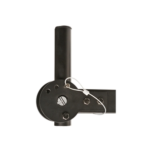 QUIK LOK - QL/950, <b>Speaker</b> Wall <b>Mounts</b> Pair, 35mm Mounting Hole, Horizontal & Vertical Adjustment, Safety Pin, Steel, Black - Product Image 2