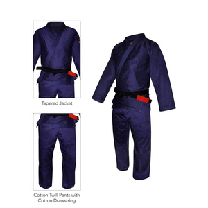 Uniformes de Karate Unisex de la Mejor Calidad, Conjuntos de Ropa de Artes Marciales de Algodón Personalizados, Servicios OEM, Impresión Frontal, Elásticos, Transpirables, 240g - Product Image 3