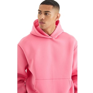 OEM Unisex Slim Fit hombres sudaderas con capucha logotipo personalizado alta calidad peso pesado moda desgaste 100% algodón Color personalizado al por mayor - Product Image 3