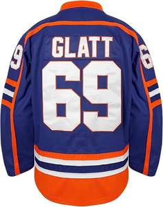 เสื้อเจอร์ซีย์ฮ็อกกี้น้ำแข็งคุณภาพสูงพร้อมปักชื่อและหมายเลขตามสั่งพร้อมโลโก้ออกแบบได้ตามต้องการ - Product Image 3