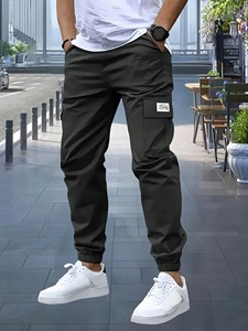 2025 nuevo 100% algodón orgánico Cargo Jogger secado rápido calidad Premium pantalones de hombre colección de moda pantalones de hombre - Product Image 6