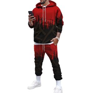 Conjuntos Deportivos para Hombre, Modelo 2026, Color Negro y Rojo en Contraste, Nuevo Estilo, Transpirables y Cómodos, de un Buen Proveedor - Product Image 1