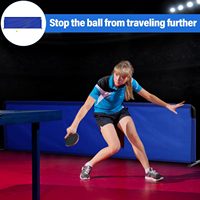 Barrière de tennis de table portable professionnelle, clôture de terrain pour un ramassage de balles plus rapide et une pratique organisée