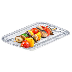 5 plateaux de cuisson en aluminium 18x11CM pour grillades et fritures – Accessoires essentiels pour barbecue - Product Image 6