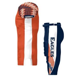 Uniforme de fútbol americano de poliéster 100% al por mayor conjuntos personalizados con características transpirables equipo de calidad único - Product Image 3