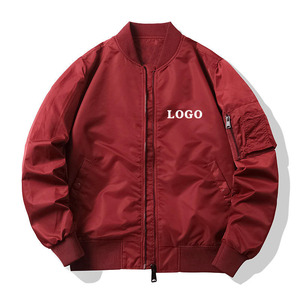 Custom High Quality Single-breasted <b>Bomber</b> <b>Jacket</b> Custom Logo Embroidery Waterproof <b>Baseball</b> Varsity <b>Jacket</b> for Men - Product Image 1