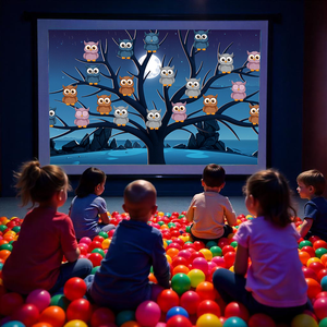 ลูกบอลอินเทอร์แอคทีอร์ทัชสกรีน85นิ้วอุปกรณ์กีฬาเพื่อความบันเทิงแบบมัลติเพล็กซ์ - Product Image 4