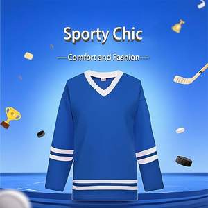 Haut d'entraînement de maillot de hockey sur glace pour le confort énergétique et la performance athlétique sur la glace - Product Image 6