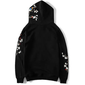 Sudadera con capucha bordada para hombre a la venta, ropa de calle con logotipo personalizado, 100% algodón, secado rápido, elegante, cómoda Sudadera con capucha bordada para hombre - Product Image 4