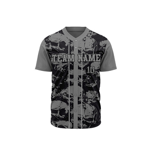 เสื้อเบสบอลพิมพ์ลาย OEM สำหรับผู้ชาย เสื้อเบสบอลสีตามสั่งพร้อมดีไซน์เฉพาะตัว เสื้อซอฟต์บอลแบบยูนิเซ็กส์ - Product Image 6