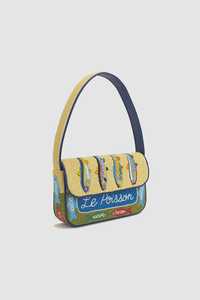 Multicolor Glass Beads Handmade Indian Handicraft Bag Handle Handheld Casual Hand Bag Baguette Bag Customizable Beads Color MS - Product Image 3