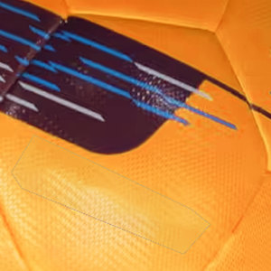 Adult Size 5 Hybrid Soccer Ball Durable Leather Football <b>Hand</b>-Sewn and <b>Machine</b>-<b>Stitched</b> Orange Training Ball Made in Pakistan - Product Image 5