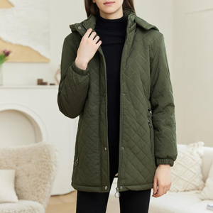 Top Selling Custom Logo Breathable Jacket Cotton Filling 100% Warm Fitted Down Stylish Outdoor Removable Hood genuine - Product Image 3