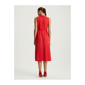 Robe de soirée en satin BGN Midi S23D464 - Product Image 5