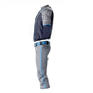 Uniforme de béisbol para hombre superventas, uniforme de béisbol con logotipo personalizado, uniforme de béisbol para equipo - Product Image 4