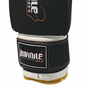 Nouvelle conception, logo personnalisé, gants de boxe légers, respirants, en cuir de vache véritable, pour la compétition. - Product Image 4