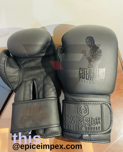 2025 nueva moda de alto rendimiento 8oz guantes de boxeo de cuero de vaca duraderos de moda equipo de entrenamiento de artes marciales características de perforación - Product Image 4
