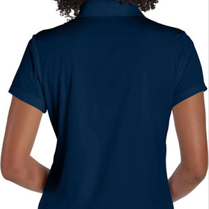 Cool DRI Performance para mujer, camisa de polo, camisa de punto deportiva informal sólida con función transpirable que absorbe la humedad - Product Image 3