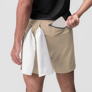 Nouveauté Short de fitness été pour hommes Impression logo personnalisé Vêtements de sport actifs pour hommes - Product Image 3