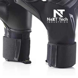 Guantes de Portero de Fútbol de Alta Calidad, Material PU, Protección para los Dedos, Cierre de Tirón, para Entrenamiento y Partidos, Diseño Personalizado con Logotipo - Product Image 4
