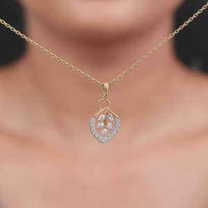 Giva heer คอลเลกชันสีทองบานจี้เพชรคำปฏิญาณ-เสน่ห์หรูหรา - Product Image 6