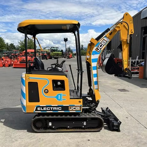 Miniexcavadora eléctrica JCB con certificación CE, miniexcavadora eléctrica de emisión cero 19C-1E con batería de litio - Product Image 1