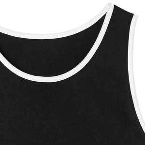 Wholesale Price Solid Color Men's Casual <b>Knitted</b> <b>Tank</b> <b>Top</b> 100% Cotton Breathable Customized OEM Service Sports Wear - Product Image 6