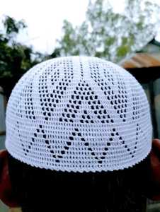Chapeau Kufi tricoté à la main de haute qualité pour hommes prière musulmane Tupi Haji chapeau en gros décontracté du Bangladesh pour un usage quotidien - Product Image 6