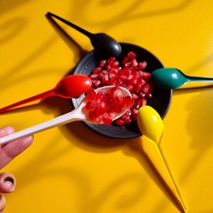 Fabricant de Offre Spéciale Couverts longs en plastique de haute qualité Cuillère en plastique jetable Plastique PP à emporter Couleur personnalisée Prix bon marché - Product Image 5