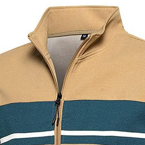 2025 OEM personnalisé blanc fermeture éclair 2 pièces ensemble survêtements hommes Streetwear ensembles français éponge coton à capuche pantalons de survêtement survêtement ensembles - Product Image 1