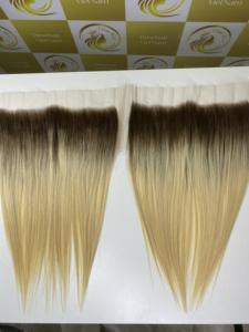 13*6 613 blonde cuticule aligné vietnamien HD Lace Front perruques extensions de cheveux humains bruts Bundle grande qualité - Product Image 3