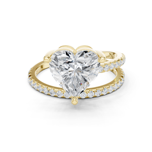 แหวนสำนักงานผู้หญิงทรงเรขาคณิต14K - Product Image 4