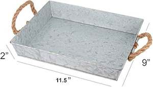 ถาดเหล็กพรีเมี่ยมแบบอินเดียพร้อมที่จับแบบโบราณเหมาะสำหรับตกแต่งงานแต่งงานงานเลี้ยงและการรับประทานอาหารในโรงแรม - Product Image 4