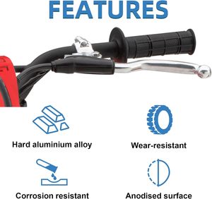 Palanca de Embrague Izquierda de Repuesto 53178-K28-305 para <span class=keywords><strong>Honda</strong></span> 2014-2023 <span class=keywords><strong>CRF125F</strong></span> /2014-2023 CRF125FB para Control Manual del Embrague - Product Image 3